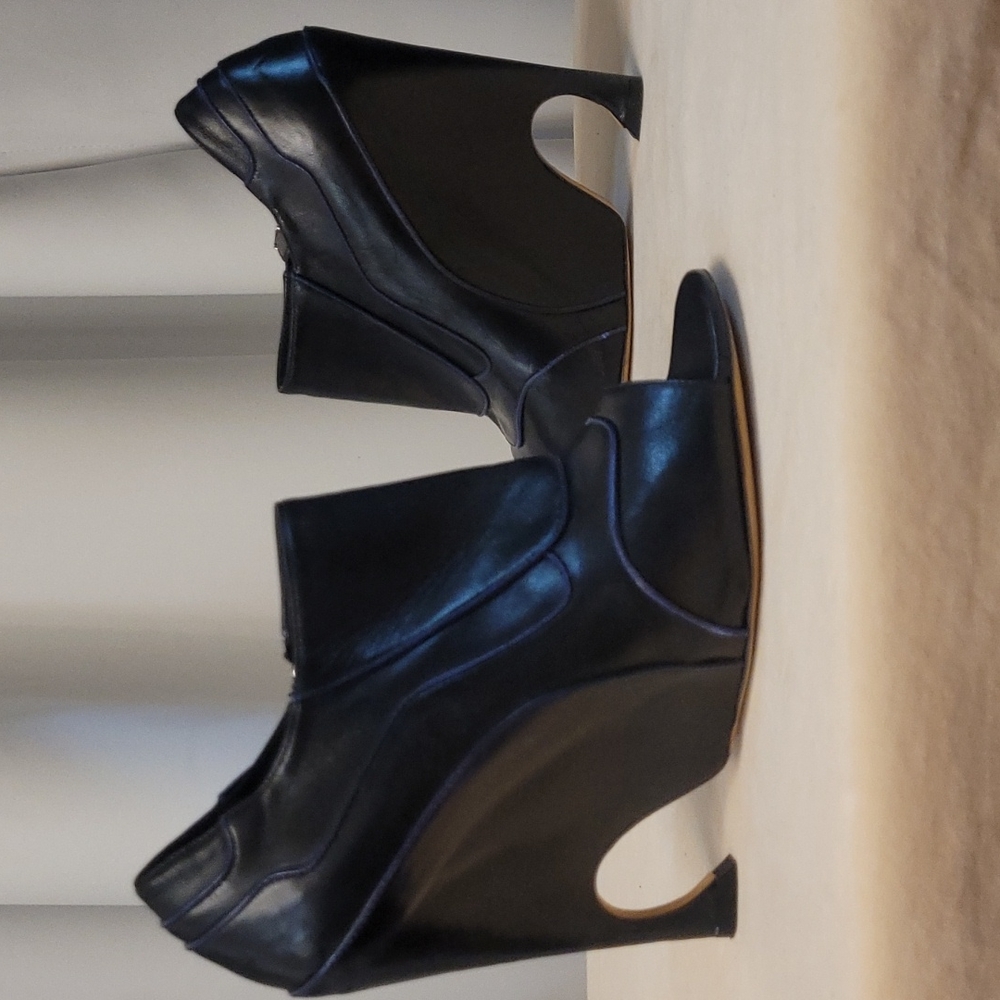 Christian Dior Deco Open Toe Booties